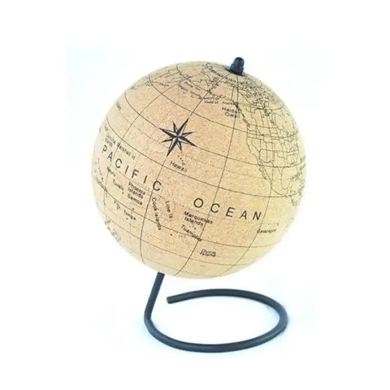 Globe Terrestre en Liege 20 cm Ludique et Educatif