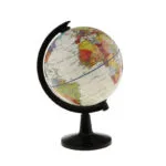 Globe Terrestre Blanc au Design Contemporain
