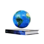 Globe Terrestre Lévitation sur Livre Lumineux