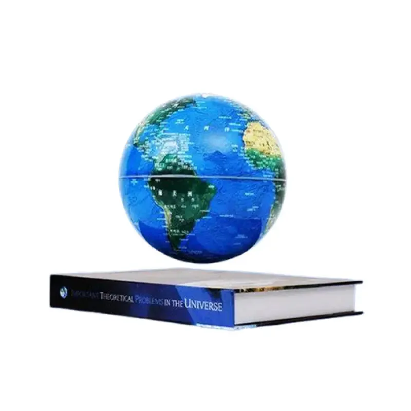 Globe Terrestre Lévitation sur Livre Lumineux