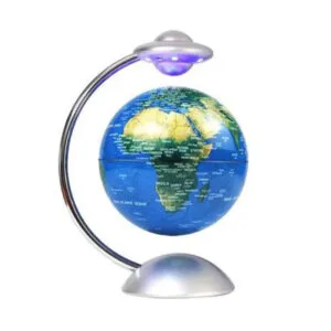 Globe Terrestre Magnétique Lumineux 4 Couleurs Design