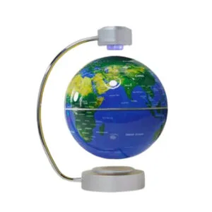 Globe Terrestre Lumineux Asiatiques pour une élégance Intérieure - Bleu