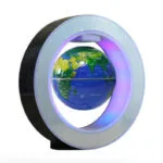 Globe Terrestre Magnétique Sphère Bleue Déco Élégante