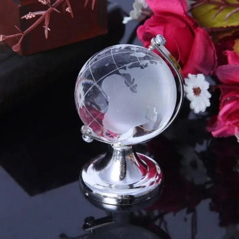 Mini Globe Verre : Décoration Authentique et Élégante