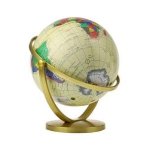 Globe Terrestre Rotatif - élégance et Originalité pour votre Intérieur - Rotatif 720°