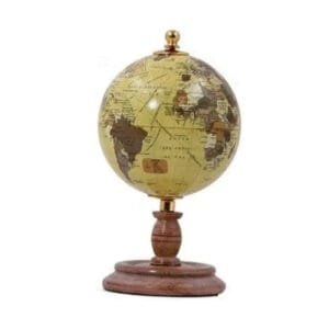 Globe Terrestre Vintage Style Américain pour une Décoration Rétro - Globe Terrestre Vintage (style Américain)