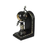Statuette Globe Terrestre avec Support Décoratif