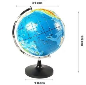 globe terrestre topographique grand format 32cm 1 1