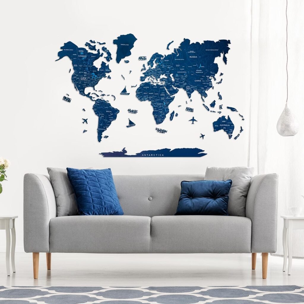 Un bleu qui apaise la chambre