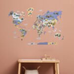 Carte du Monde en Bois pour Enfant Indigo - vue 3