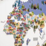 Carte du Monde en Bois pour Enfant Indigo - vue 6