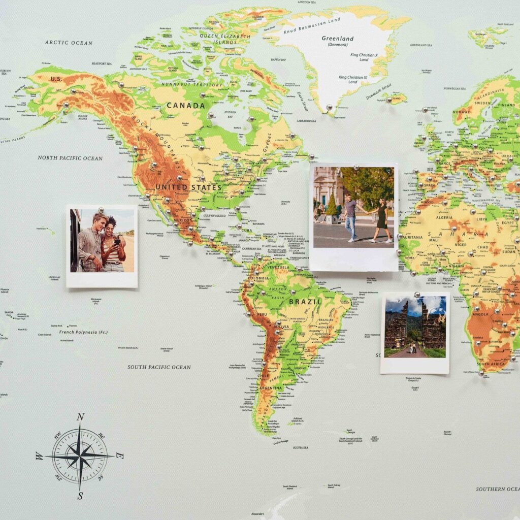 La carte de l'école, en mieux